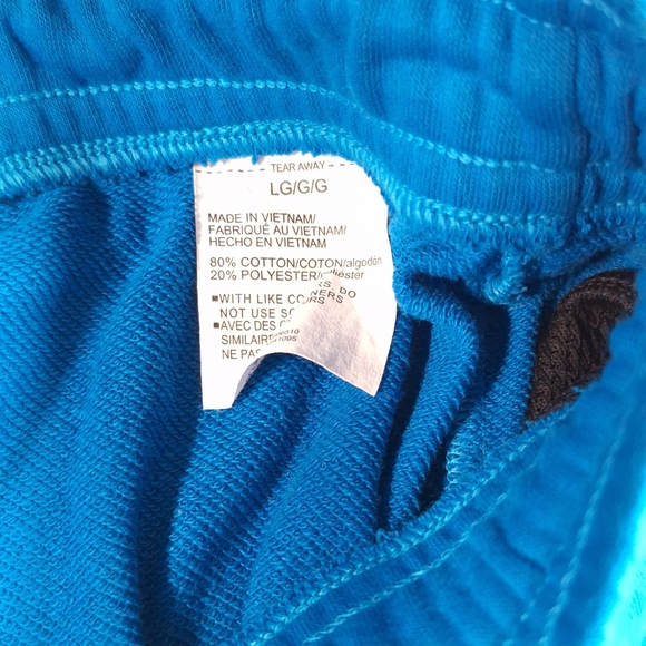 Under Armour Blue Youth Athletic Shorts, Large - Picture 10 of 10